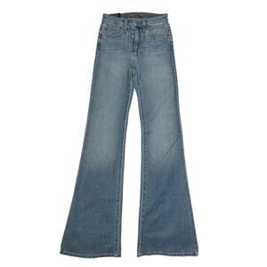 JOE’S JEANS Women’s 24 Light Wash Denim High Rise Flare EDO Zip Fly Casual Pants